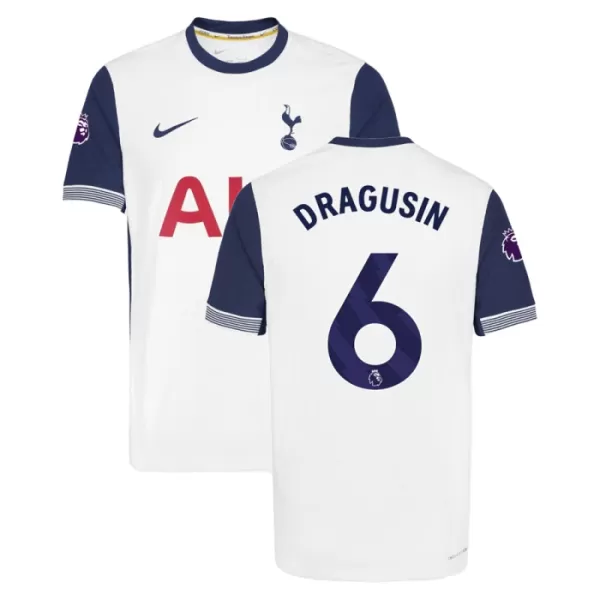 Günstige Tottenham Hotspur Dragusin 6 Herrentrikot Heim 2024/25 Kurzarm