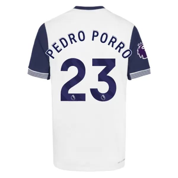 Günstige Tottenham Hotspur Pedro Porro 23 Herrentrikot Heim 2024/25 Kurzarm