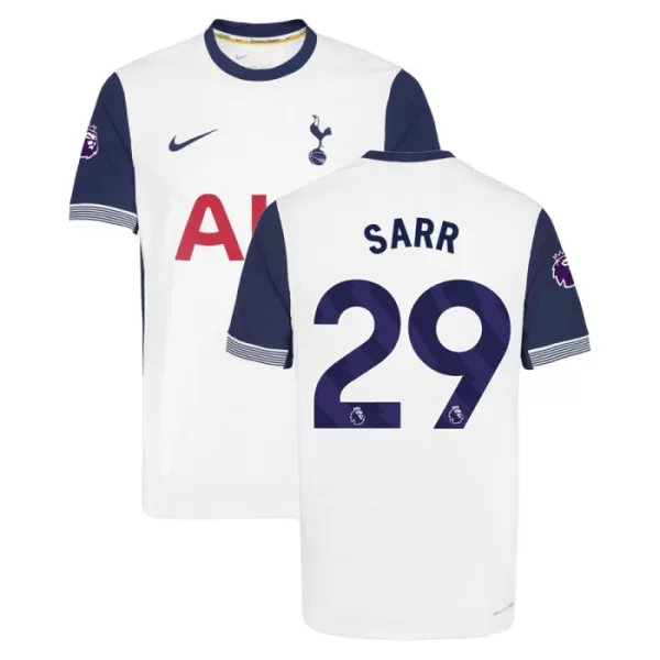 Günstige Tottenham Hotspur Sarr 29 Herrentrikot Heim 2024/25 Kurzarm