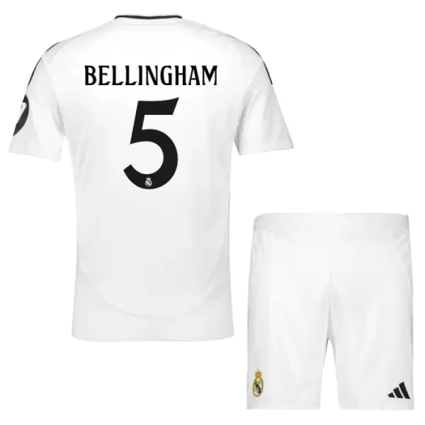 Günstige Real Madrid Bellingham 5 Kindertrikot Heim 2024/25 Kurzarm