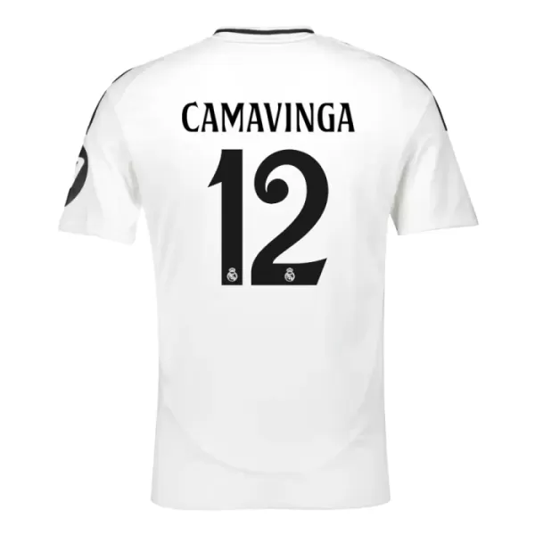 Günstige Real Madrid Camavinga 12 Kindertrikot Heim 2024/25 Kurzarm