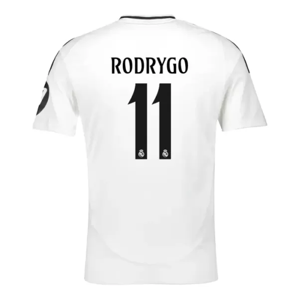 Günstige Real Madrid Rodrygo 11 Kindertrikot Heim 2024/25 Kurzarm