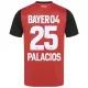 Günstige Bayer 04 Leverkusen Exequiel Palacios 25 Kindertrikot Heim 2024/25 Kurzarm