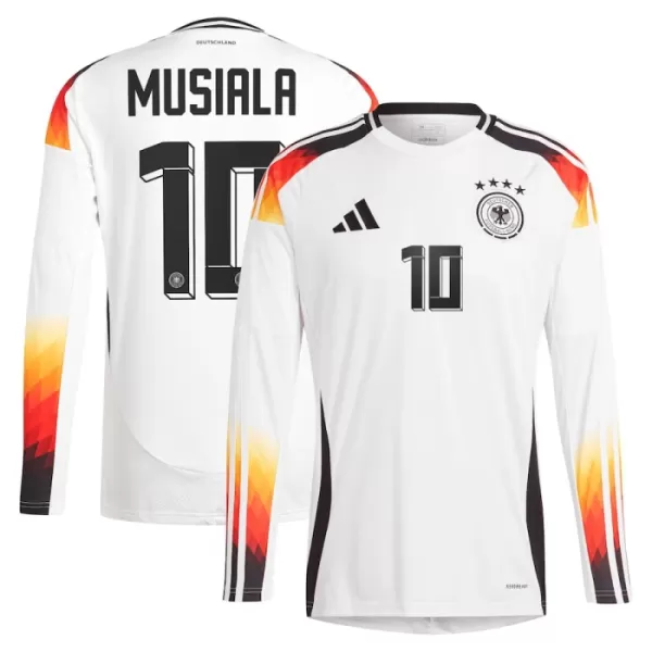 Günstige Deutschland Musiala 10 Herrentrikot Heim EURO 2024 Langarm