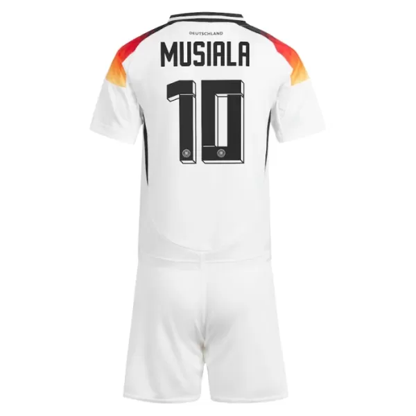 Günstige Deutschland Musiala 10 Kindertrikot Heim EURO 2024 Kurzarm