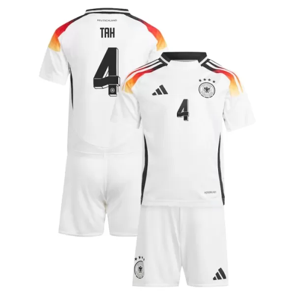 Günstige Deutschland Tah 4 Kindertrikot Heim EURO 2024 Kurzarm