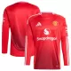 Günstige Manchester United Herrentrikot Heim 2024/25 Langarm