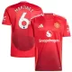 Günstige Manchester United Martinez 6 Herrentrikot Heim 2024/25 Kurzarm