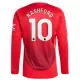 Günstige Manchester United Rashford 10 Herrentrikot Heim 2024/25 Langarm