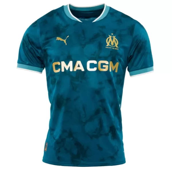 Günstige Olympique Marseille Balerdi 5 Herrentrikot Auswärts 2024/25 Kurzarm