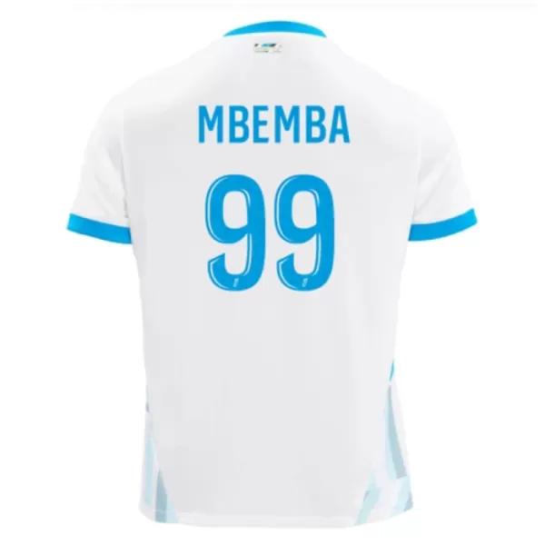 Günstige Olympique Marseille Mbemba 99 Herrentrikot Heim 2024/25 Kurzarm