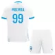 Günstige Olympique Marseille Mbemba 99 Kindertrikot Heim 2024/25 Kurzarm