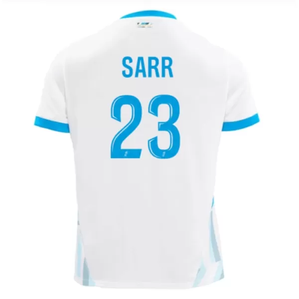 Günstige Olympique Marseille Sarr 23 Herrentrikot Heim 2024/25 Kurzarm