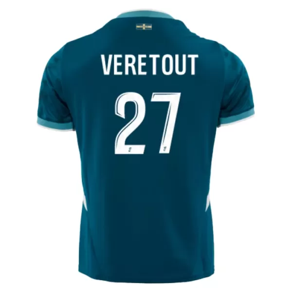 Günstige Olympique Marseille Veretout 27 Herrentrikot Auswärts 2024/25 Kurzarm