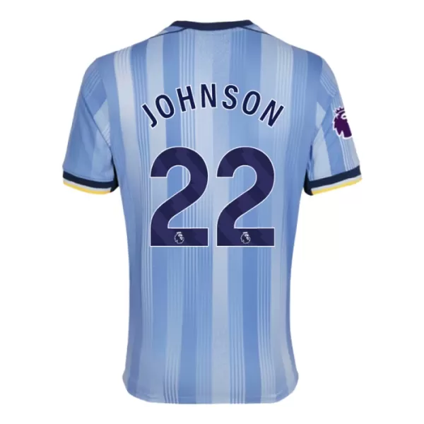 Günstige Tottenham Hotspur Johnson 22 Herrentrikot Auswärts 2024/25 Kurzarm