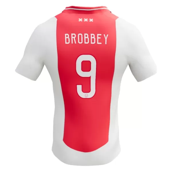 Günstige Ajax Brian Brobbey 9 Kindertrikot Heim 2024/25 Kurzarm