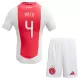 Günstige Ajax Jorrel Hato 4 Kindertrikot Heim 2024/25 Kurzarm