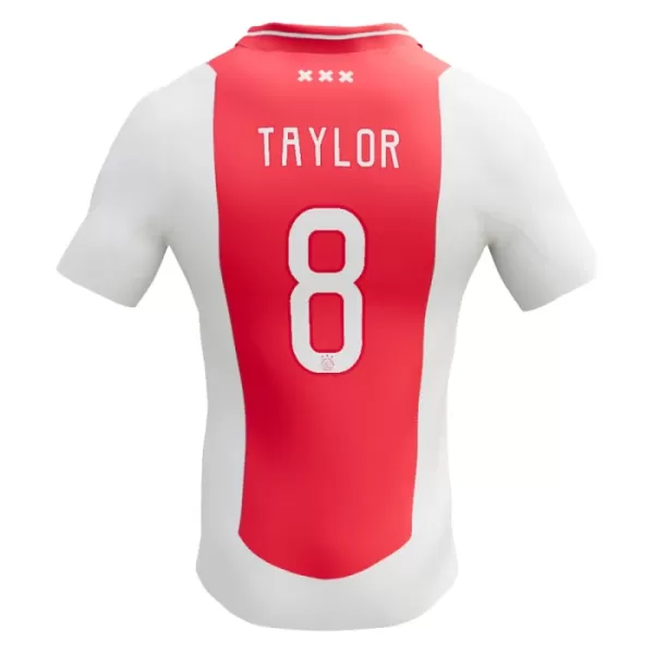 Günstige Ajax Kenneth Taylor 8 Herrentrikot Heim 2024/25 Kurzarm