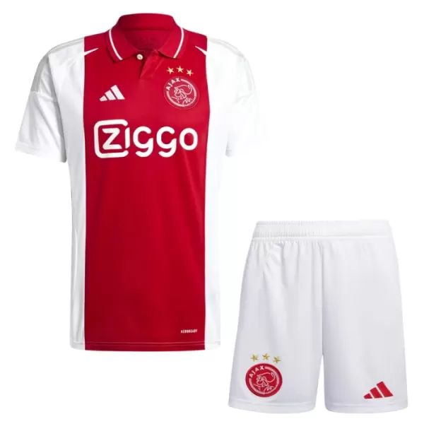 Günstige Ajax Kindertrikot Heim 2024/25 Kurzarm