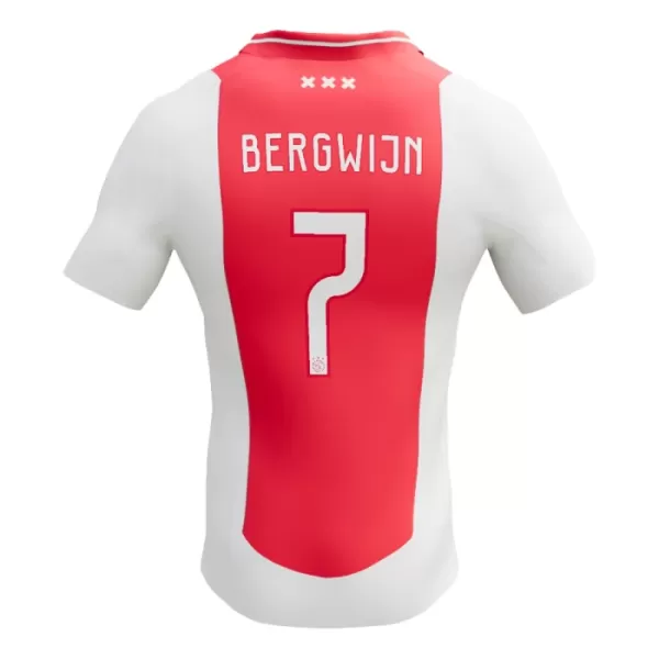 Günstige Ajax Steven Bergwijn 7 Herrentrikot Heim 2024/25 Kurzarm