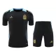 Günstige Argentinien Pre-Match Kindertrikot 2024 Kurzarm