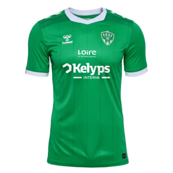 Günstige AS AS Saint-Étienne Herrentrikot Heim 2024/25 Kurzarm