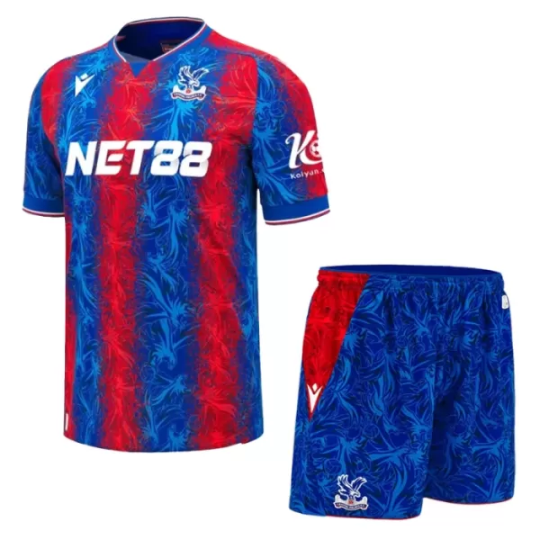 Günstige Crystal Palace Kindertrikot Heim 2024/25 Kurzarm