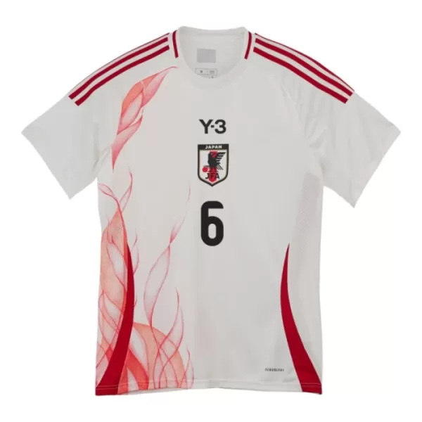 Günstige Japan Endo 6 Herrentrikot Auswärts 2024/25 Kurzarm