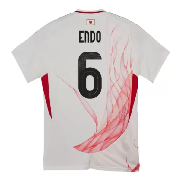 Günstige Japan Endo 6 Herrentrikot Auswärts 2024/25 Kurzarm