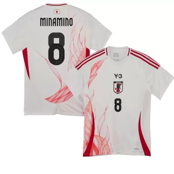 Günstige Japan Minamino 8 Herrentrikot Auswärts 2024/25 Kurzarm