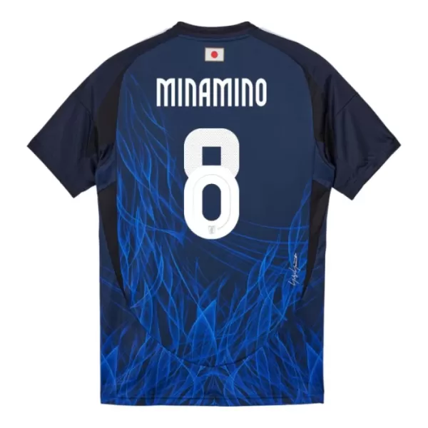 Günstige Japan Minamino 8 Herrentrikot Heim 2024/25 Kurzarm