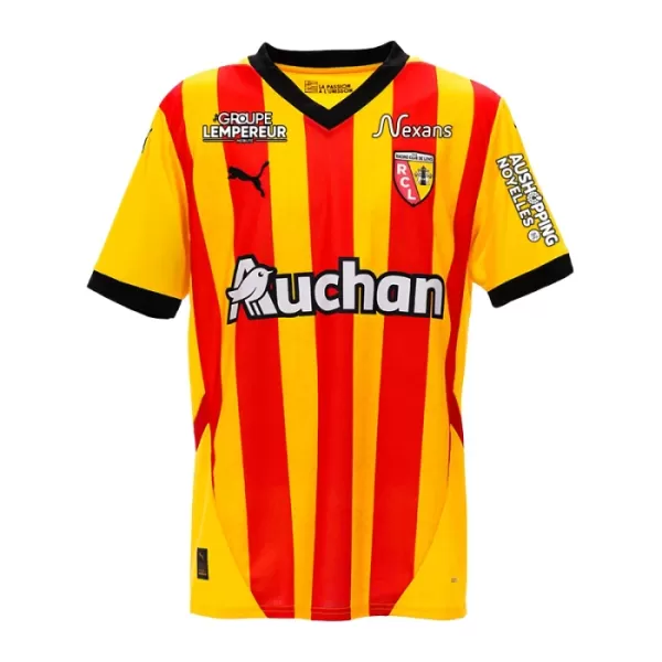 Günstige RC LENS Herrentrikot Heim 2024/25 Kurzarm