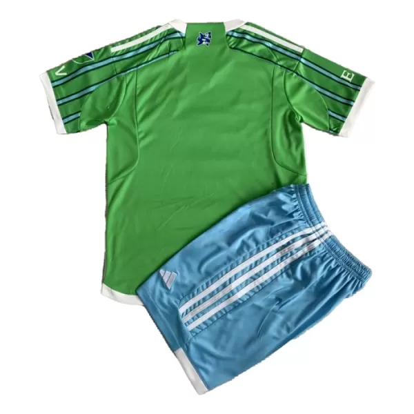 Günstige Seattle Sounders Kindertrikot Heim 2024 Kurzarm