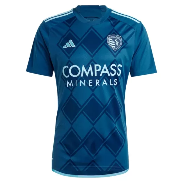 Günstige Sporting Kansas City Herrentrikot Auswärts 2024 Kurzarm