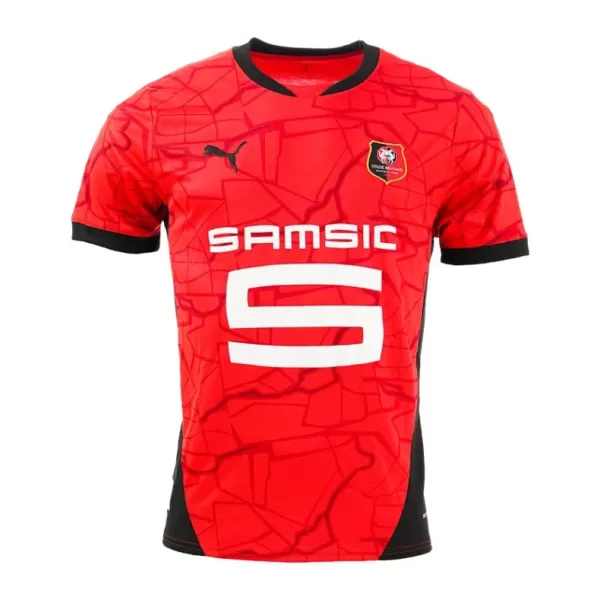 Günstige Stade Rennais Herrentrikot Heim 2024/25 Kurzarm