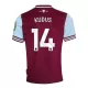 Günstige West Ham United Kudus 14 Herrentrikot Heim 2024/25 Kurzarm