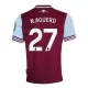 Günstige West Ham United N. Aguerd 27 Herrentrikot Heim 2024/25 Kurzarm