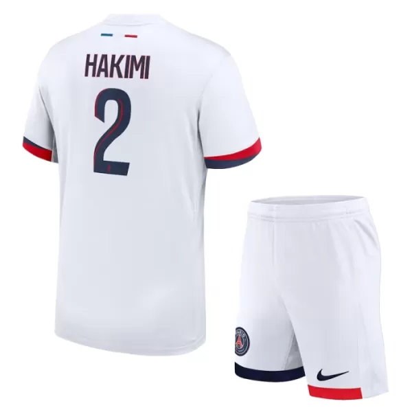 Günstige Paris Saint-Germain Achraf Hakimi 2 Kindertrikot Auswärts 2024/25 Kurzarm