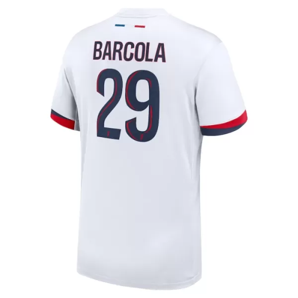 Günstige Paris Saint-Germain Bradley Barcola 29 Herrentrikot Auswärts 2024/25 Kurzarm