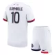 Günstige Paris Saint-Germain Dembele 10 Kindertrikot Auswärts 2024/25 Kurzarm