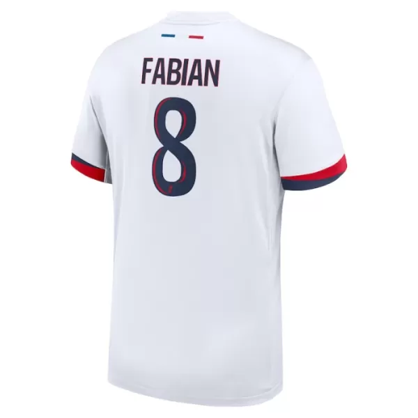 Günstige Paris Saint-Germain Fabian Ruiz 8 Herrentrikot Auswärts 2024/25 Kurzarm