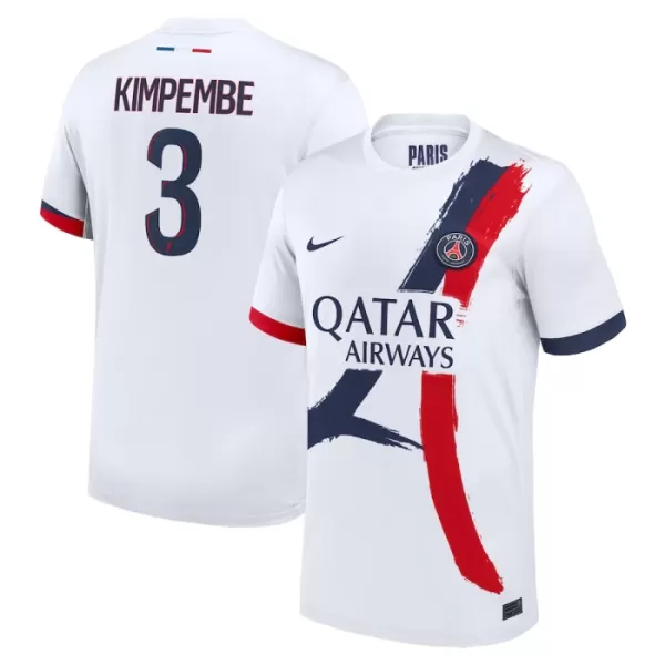 Günstige Paris Saint-Germain Presnel Kimpembe 3 Herrentrikot Auswärts 2024/25 Kurzarm