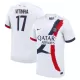 Günstige Paris Saint-Germain Vitinha 17 Herrentrikot Auswärts 2024/25 Kurzarm