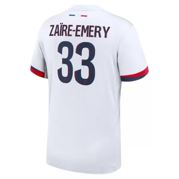 Günstige Paris Saint-Germain Zaire Emery 33 Herrentrikot Auswärts 2024/25 Kurzarm