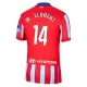 Günstige Atlético Madrid M. Llorent 14 Herrentrikot Heim 2024/25 Kurzarm