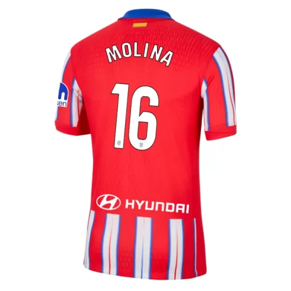 Günstige Atlético Madrid Molina 16 Herrentrikot Heim 2024/25 Kurzarm