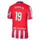 Günstige Atlético Madrid Morata 19 Herrentrikot Heim 2024/25 Kurzarm