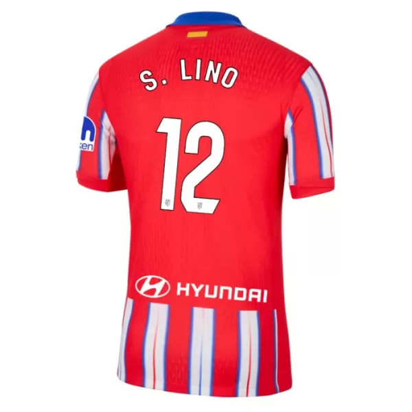 Günstige Atlético Madrid S. Lino 12 Herrentrikot Heim 2024/25 Kurzarm