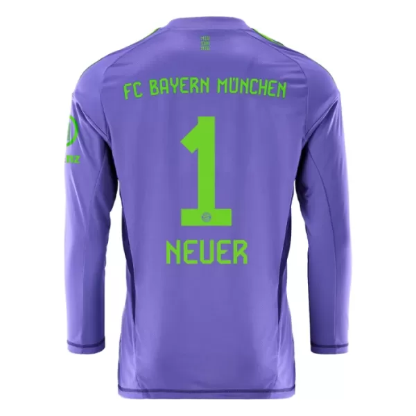 Günstige FC Bayern München Neuer 1 Torwart Herrentrikot Auswärts 2024/25 Kurzarm