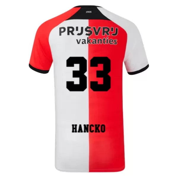 Günstige Feyenoord Hancko 33 Herrentrikot Heim 2024/25 Kurzarm